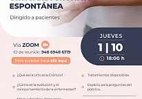 Workshop for patients Urticaria Crónica